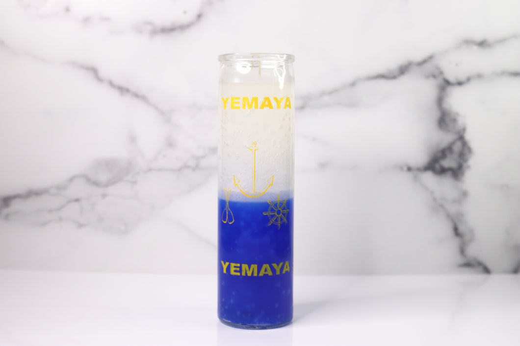 Yemaya Orisha Candle