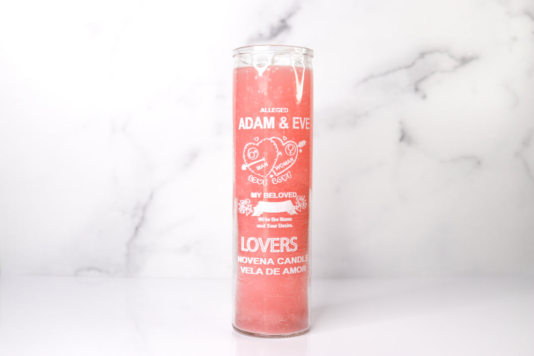 Adam and Eve Lovers Candle